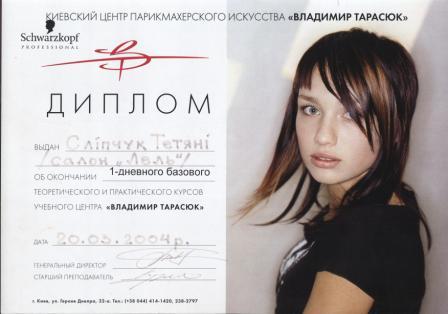 Сліпчук Тетяна 20.03.2004